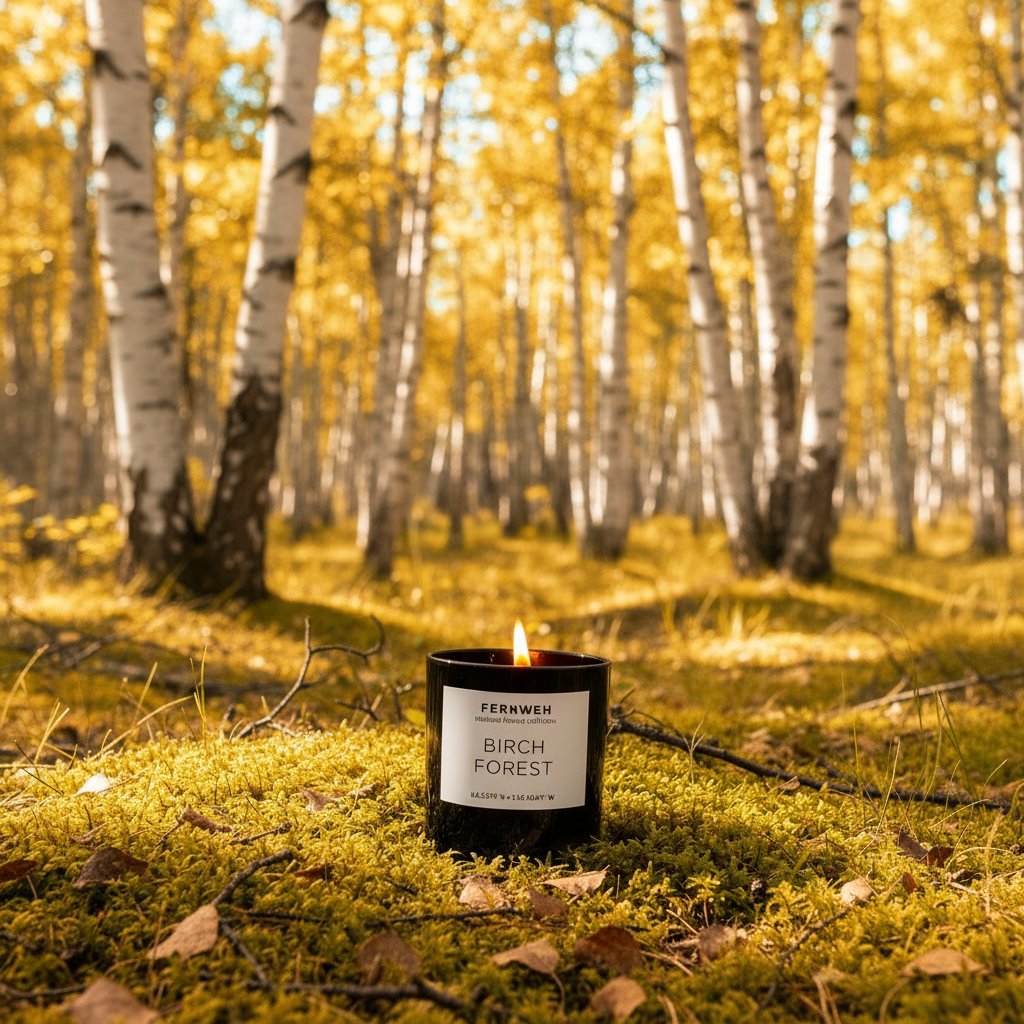 Birch Forest Scented Soy Candle